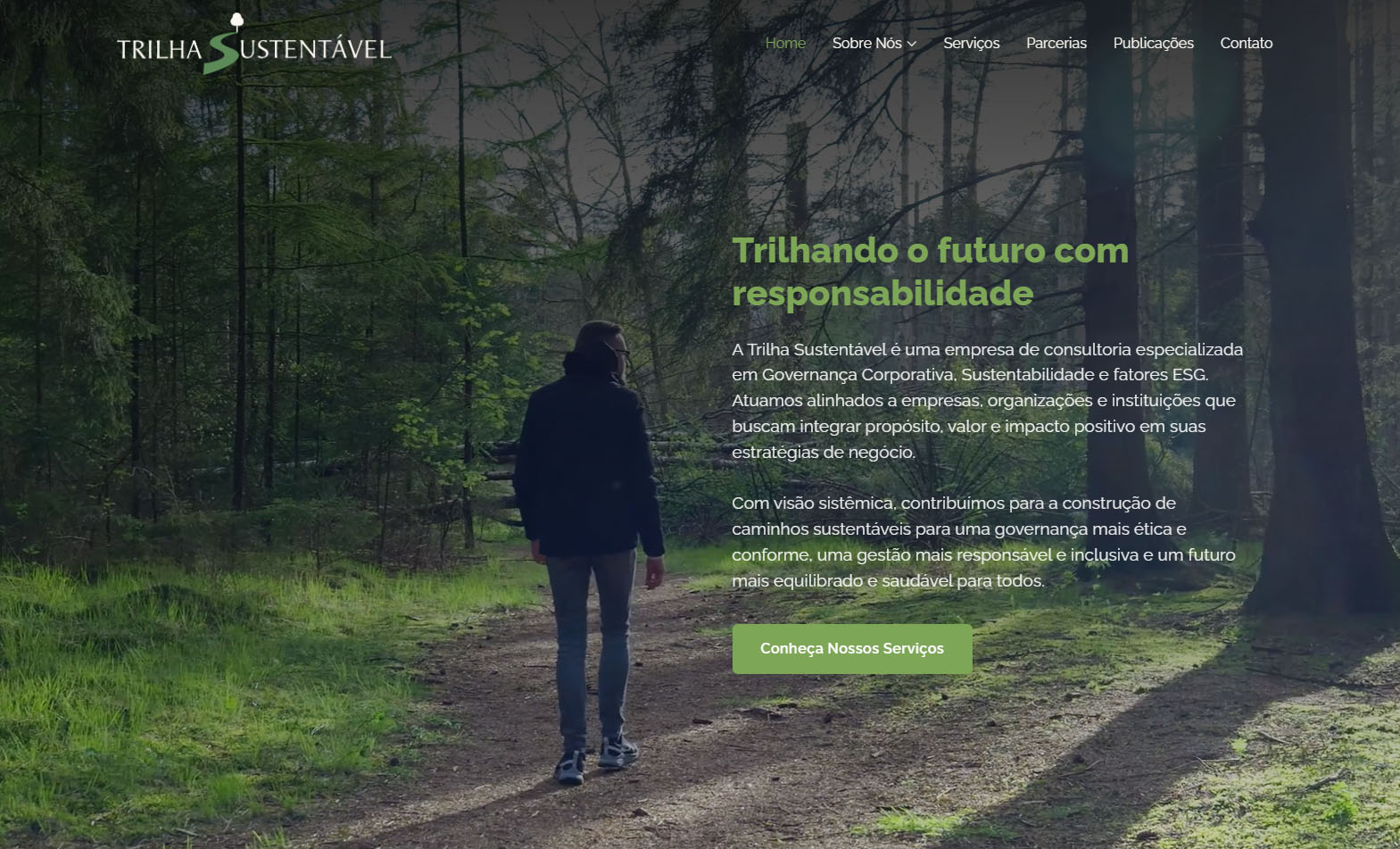 capa do site Trilha Sustentável